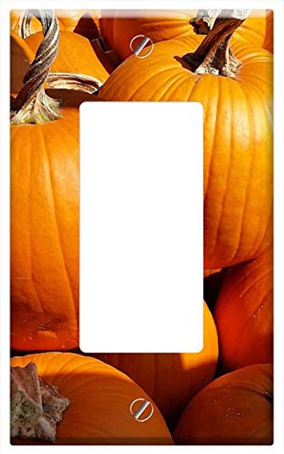 Switch Plate Single Rocker/GFCI - Pumpkins Fall Autumn Orange Halloween Holiday Switch Plate Single Rocker/GFCI - Pumpkins Fall Autumn Orange Halloween Holiday