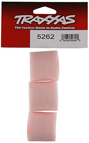 Traxxas 5262 High-Volume Air Filter and Pre-Filter Foam Inserts for TRX 2.5, 2.5R, and 3.3 (set of 3)