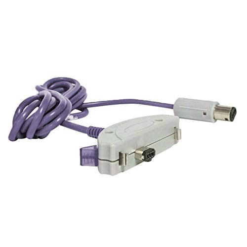 Link Cable Compatible with Game Boy Advance and for Purple 1.8m Replacement Parts Game Accessories