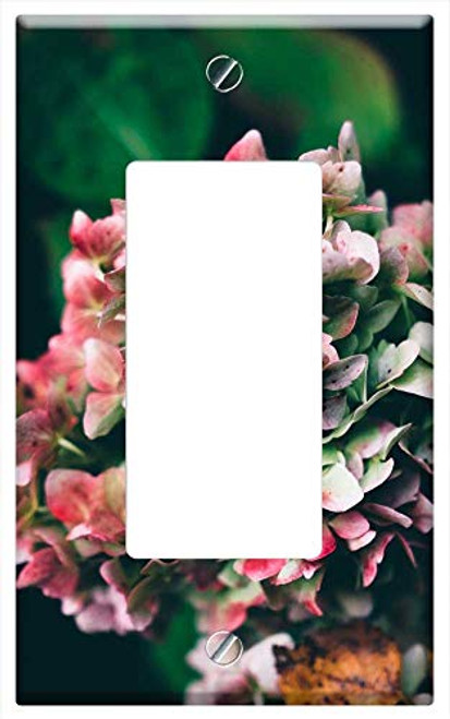 Switch Plate Single Rocker/GFCI - Flower Nature Garden Branch Tree Summer Plant Switch Plate Single Rocker/GFCI - Flower Nature Garden Branch Tree Summer Plant
