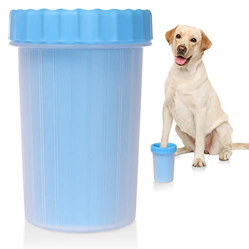 Dog Paw Cleaner- Dog Paw Washer Cup- 2 In 1 Portable Silicone Pet Cleaning Brush Feet Cleaner For Dogs Grooming With Muddy Paw-Dog Foot Cleaner For Large Dog- Dog Owner Gifts- Pet Gifts For Dogs Owners Dog Paw Cleaner- Dog Paw Washer Cup- 2 In 1 Portable Silicone Pet Cleaning Brush Feet Cleaner For Dogs Grooming With Muddy Paw-Dog Foot Cleaner For Large Dog- Dog Owner Gifts- Pet Gifts For Dogs Owners
