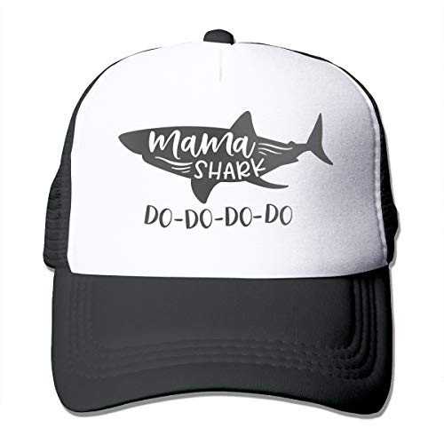 Waldeal Women's Mama Shark Trucker Caps Adjustable Summer Mesh Baseball Hat
