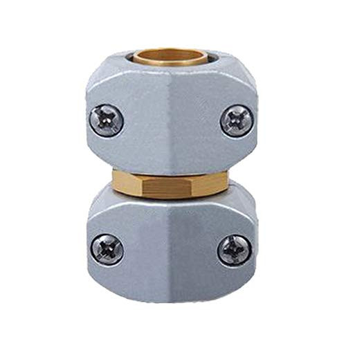 Hanobo Aluminium Garden Water Hose Repair Mender Clamp Hose Connector