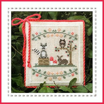 Welcome to The Forest 3 - Forest Raccoon and Friends Cross Stitch Chart