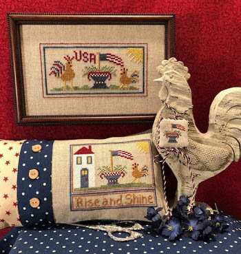 Rise and Shine Cross Stitch Chart and Free Embellishment