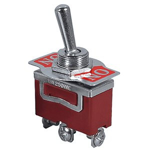 Heavy-Duty Toggle Switch SPDT Center Off 20 Amp