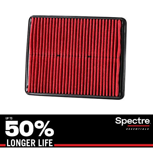 Spectre Essentials Engine Air Filter- Premium- 50-Percent Longer Life- Fits Select 2010-2017 KIA/HYUNDAI -Cadenza- Optima- Sorento- Azera- Sonata- Sonata Hybrid- Santa Fe-- SPA-2448