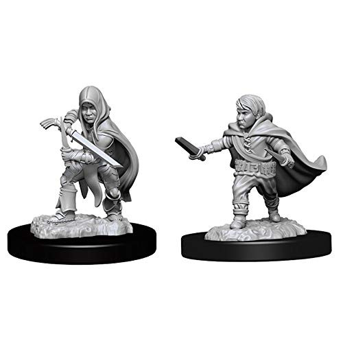 Dungeons and Dragons Nolzur's Marvelous Unpainted Miniatures- Halfling Rogue -Male- Dungeons and Dragons Nolzur's Marvelous Unpainted Miniatures- Halfling Rogue -Male-