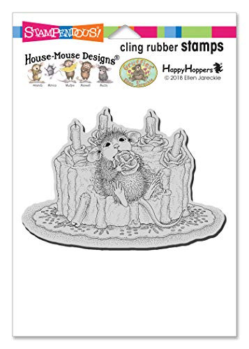 Stampendous HMCP109 House Mouse Cling, Icing Roses, Stamp
