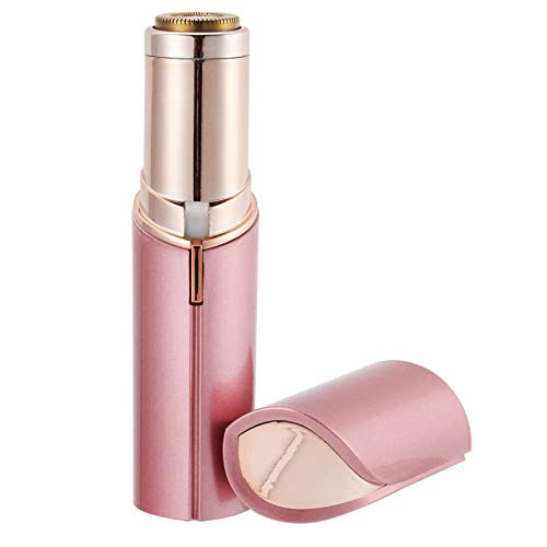 Facial Hair Remover with LED Light USB Rechargeable- Painless Waterproof Shaver Razor for Peach Fuzz Fine Hair/Chin/Cheek/Upper Lip-Rose Gold- Facial Hair Remover with LED Light USB Rechargeable- Painless Waterproof Shaver Razor for Peach Fuzz Fine Hair/Chin/Cheek/Upper Lip-Rose Gold-