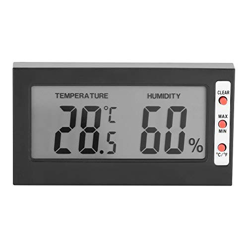 Hygro-Thermometer Portable Digital LCD Thermometer Hygrometer Temperature Humidity Meter- 0~50? 10 percentRH~99 percentRH