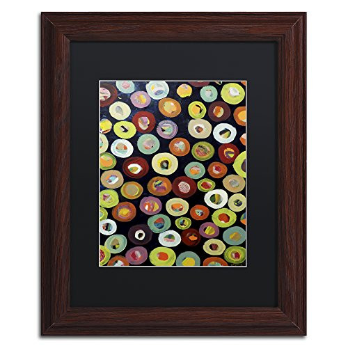 Archipel by Sylvie Demers Wood Frame, 11" x 14", Black Matte