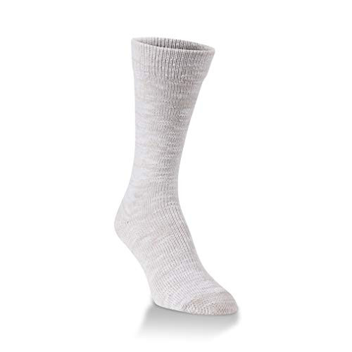 World's Softest Socks- Weekend Collection- Slub Light Crew- Oatmeal