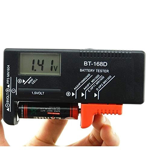 Battery Tester- Universal Battery Checker for AA AAA C D 9V 1.5V