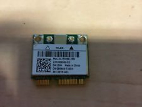 5GC50 - Dell Wireless DW1705 WLAN WiFi 802.11 b/g/n Plus Bluetooth 4.0 Half-Height Mini-PCI Express Card - 5GC50 5GC50 - Dell Wireless DW1705 WLAN WiFi 802.11 b/g/n Plus Bluetooth 4.0 Half-Height Mini-PCI Express Card - 5GC50