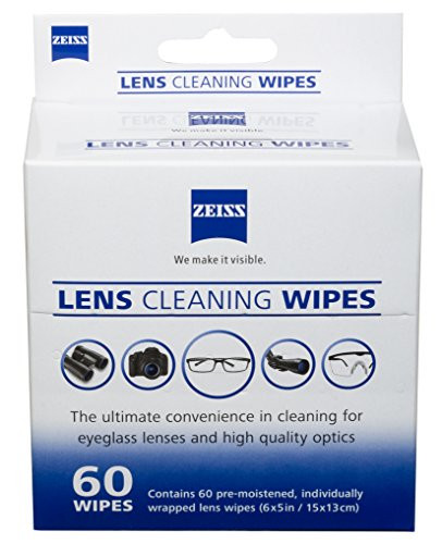 Zeiss Box Lens Wipes -60 Count-