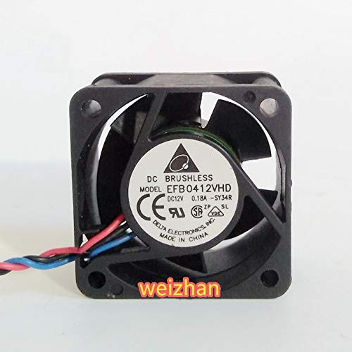 for Delta EFB0412VHD 12V 0.18A 4cm 4020 1U Server Fan