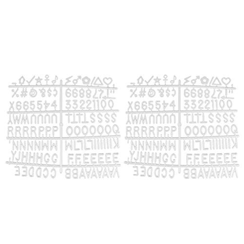 Misright Plastic Letter Board Letters Letter Board Letters Set 126 Numbers Special Characters Words for Felt Changeable Message Signs  and  Letterboards