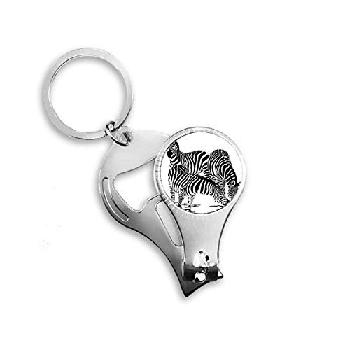 Simple Pintos Animal Art Deco Gift Fashion Nail Nipper Ring Key Chain Bottle Opener Clipper