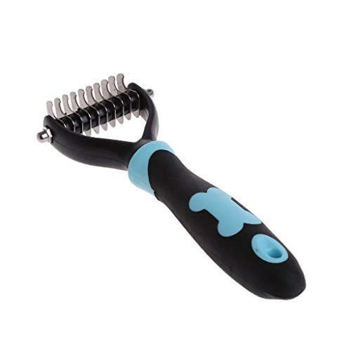 Unkows Dog Pet Brush Dematting Grooming Deshedding Tool Trimmer Comb Rake 10/13/18 Blades