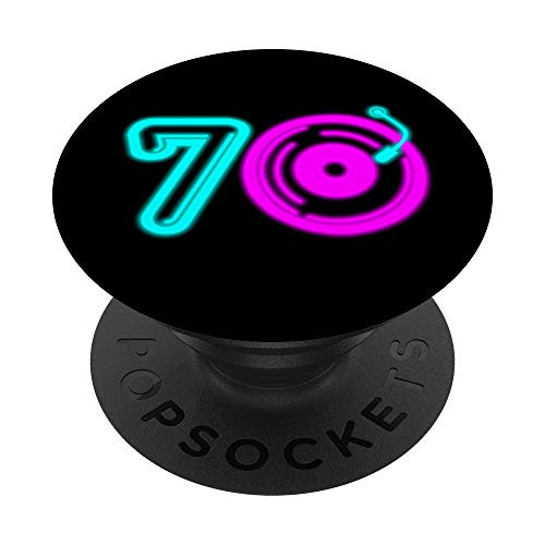 Vintage Retro 70s Music Record Vinyl Jukebox Phonograph Gift PopSockets PopGrip- Swappable Grip for Phones and Tablets Vintage Retro 70s Music Record Vinyl Jukebox Phonograph Gift PopSockets PopGrip- Swappable Grip for Phones and Tablets