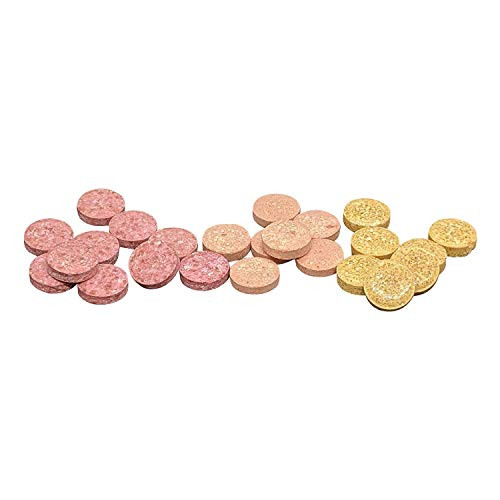 pH Buffer Calibration Solution Tablets- pH 4.00- 7.00 and 10.00- Color Coded- Precise and Easy Calibration of All pH Meters -30 Tablets Total- 10 at Each pH Value-