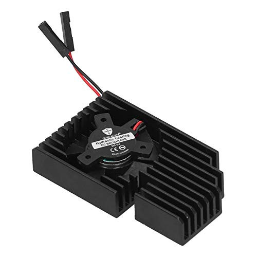 Aluminum Alloy Protective Case Enclosure Good Heat Dissipation Anti?Corrosion Shell Computers Accessories for Raspberry Pi 4 Black