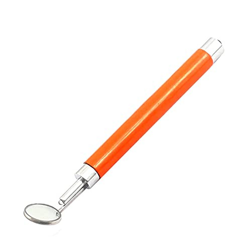 OdontoMed2011 Led Lighted Dental Mirror with Orange Color Handle Dental Tools ODM OdontoMed2011 Led Lighted Dental Mirror with Orange Color Handle Dental Tools ODM