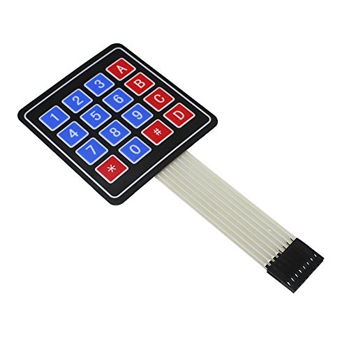 Stayhome 16 Key Membrane Switch Keypad 4x4 Matrix Array Matrix Keyboard for arduino DIY KIT