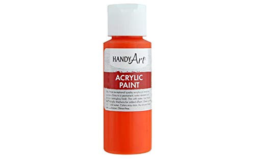 Handy Art Acrylic Paint 2oz Student Chrome Orange