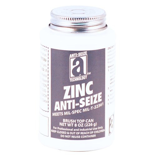 Anti-Seize Technology 45008 ZINC ANTI-SEIZE Zinc Petrolatum Compound- 8 oz- Paste- 8 oz. Can- Gray