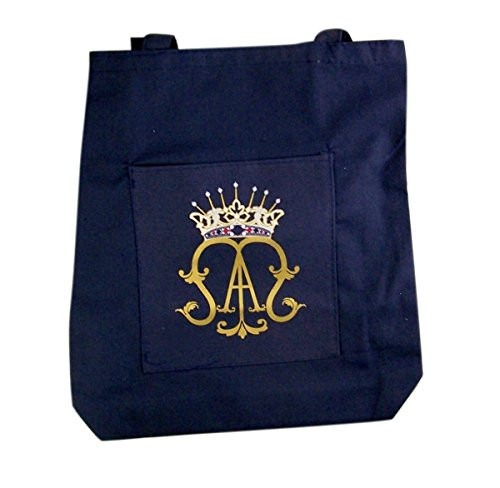 Ave Maria- Recycled Nylon Tote Bag- 14 1/2 Inch