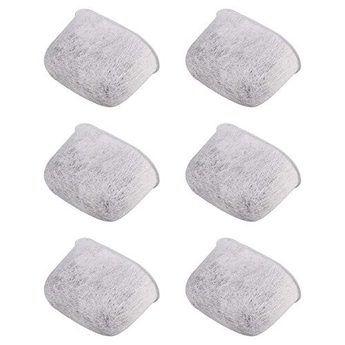 6 Pack Universal Fit Water Filters Replacement Charcoal Water Filters for Keurig Coffee Machines for Coffee Makers
