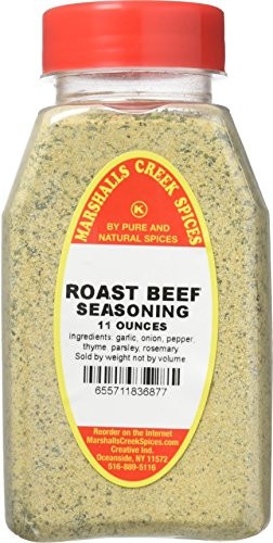Marshalls Creek Spices Kosher No Salt- Roast Beef Seasoning- 11 Ounce
