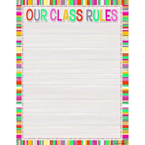 Teacher Created Resources Tropical Punch Our Class Rules Chart
