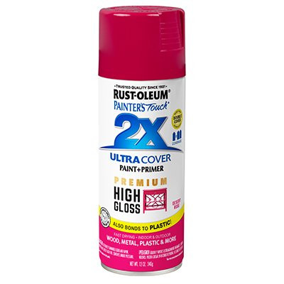 RUST-OLEUM 331176 Painters Touch 2X 12 OZ Desert Rose Gloss Spray Paint