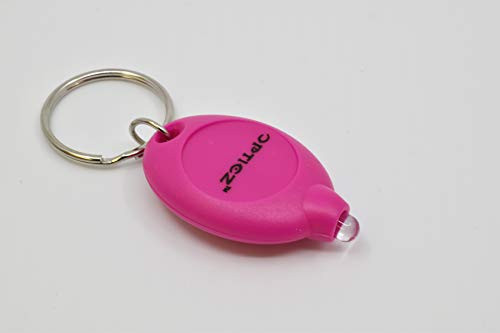 Opticz Oval UV Torch LED Keychain Flashlight UltraViolet Blacklight -10- Pink-