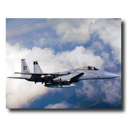 F-15 Fighter Jet Military Aircraft Photo Wall Picture 16x20 Art Print