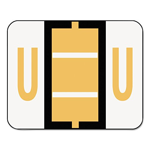 SMD67091 - Smead 67091 Light Orange BCCR Bar-Style Color-Coded Alphabetic Label - U