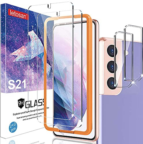 Screen Protector for Samsung Galaxy S21/S21 5G- 9H Tempered Glass- Ultrasonic Fingerprint Compatible-3D Curved- HD Clear- Bubble-Free for Galaxy S21 Glass Screen Protector Screen Protector for Samsung Galaxy S21/S21 5G- 9H Tempered Glass- Ultrasonic Fingerprint Compatible-3D Curved- HD Clear- Bubble-Free for Galaxy S21 Glass Screen Protector
