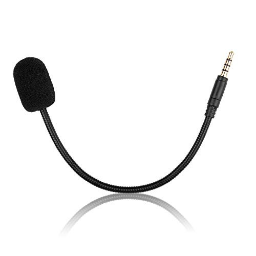 Game Mic Replacement for Steelseries Arctis 1 Headset on PS4 PS5 Xbox One PC- 3.5mm Detachable Boom Headphone Microphone Piece