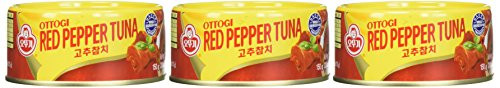 Ottogi Red Pepper Tuna 5.29oz.X3can / ???? 150gX3? ? Ottogi Red Pepper Tuna 5.29oz.X3can / ???? 150gX3? ?