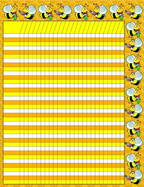 Carson Dellosa Bees Chart -6229-