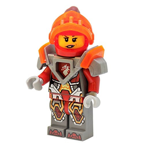 LEGO Nexo Knights Macy with Trans-Neon Orange Visor Minifigure