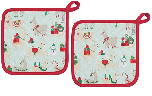 Now Designs Holiday Potholders Set of 2 (FA La La Llama) Now Designs Holiday Potholders Set of 2 (FA La La Llama)