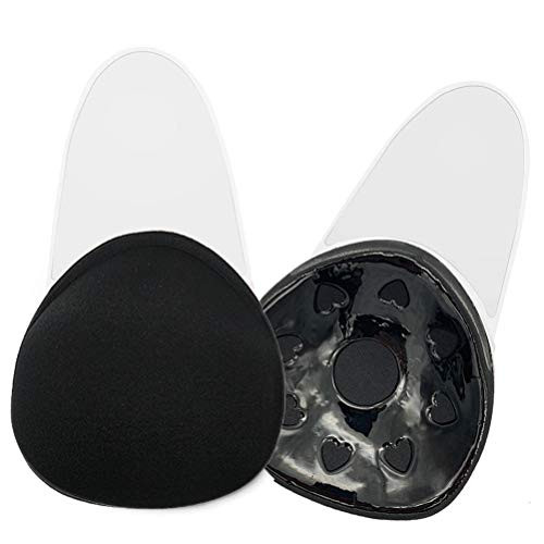 Strapless Bra Adhesive Backless - Sticky Invisible Push up Bra Boob Tape M BLK