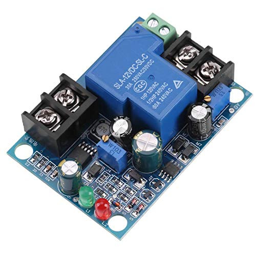 Charge Control Module- 30A Automatic Battery Charger Charging Controller Protection Module- Battery Under Voltage Charging Control Module- Automatic Charging- Automatic Power off-12V-