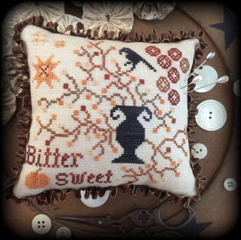 Bittersweet -ABFA- Cross Stitch Chart and Free Embellishment