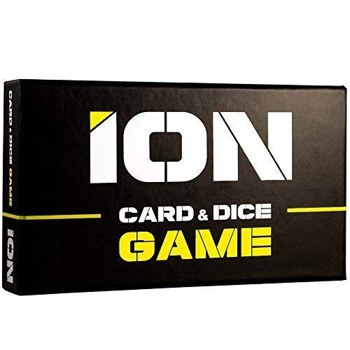ION Card & DICE Game | Up to 10 Players! Card Game for Kids, Children, Teens, Adults, Families, Boys or Girls. Perfect for Families and Game Night with Friends. ION Card & DICE Game | Up to 10 Players! Card Game for Kids, Children, Teens, Adults, Families, Boys or Girls. Perfect for Families and Game Night with Friends.