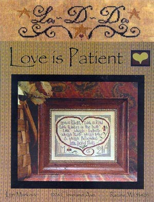 Love is Patient Cross Stitch Chart